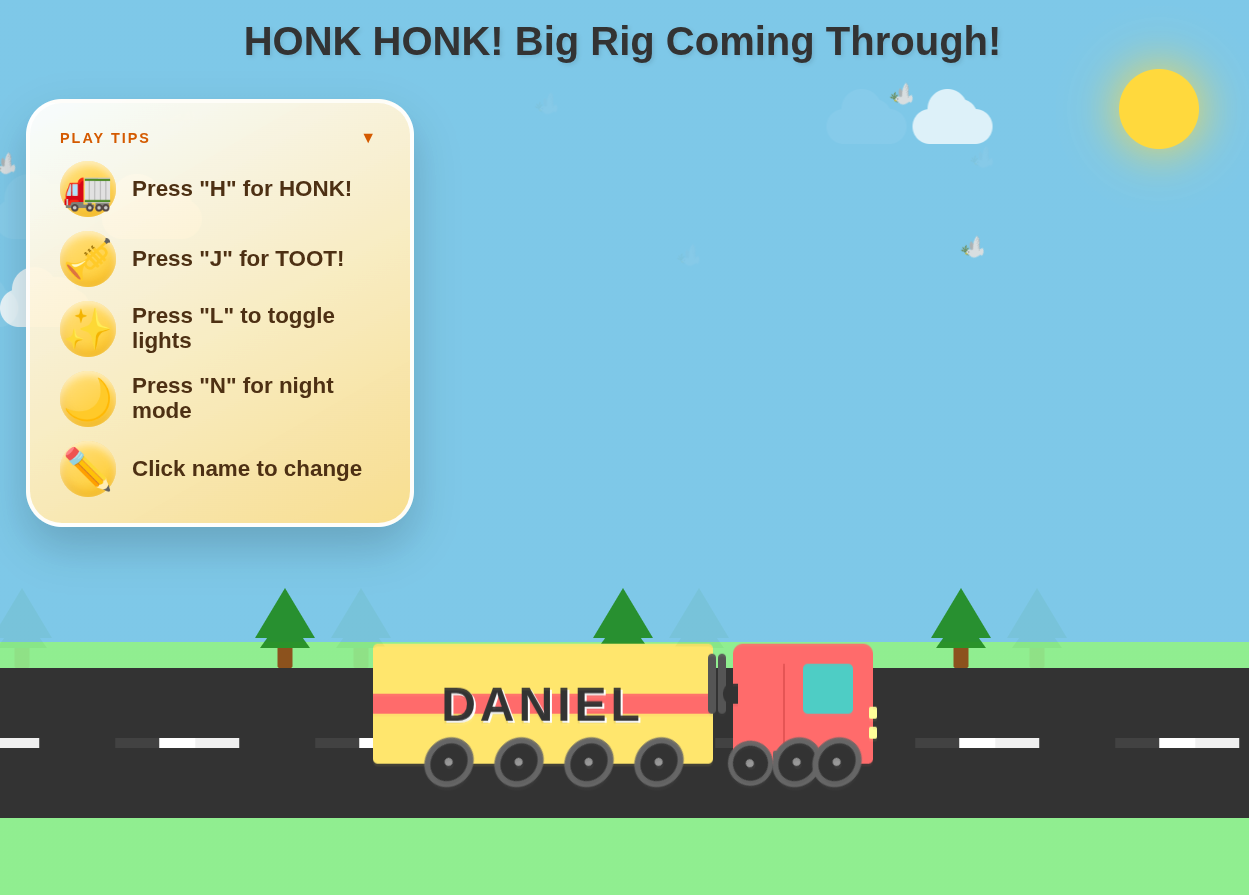 Daniel's Truck Animation